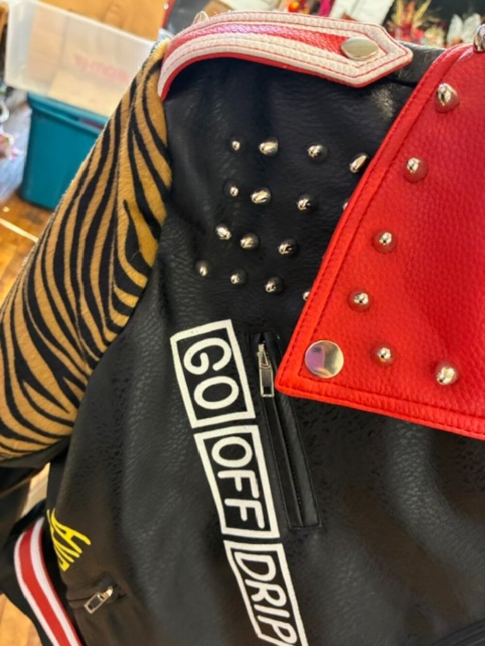 AZALEA WANG MINOR THREAT PUNK JACKET SL - Picture 6 of 6
